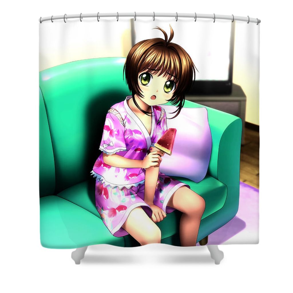 4 cardcaptor sakura lora battle - Anime Shower Curtain Shop