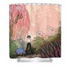 4 howls moving castle jesse corum - Anime Shower Curtain Shop