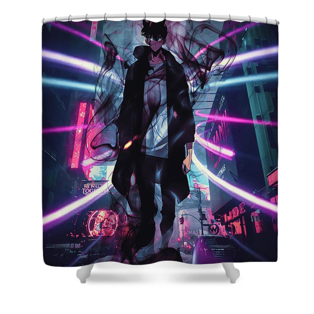 4 sung jin woo nguyen hai - Anime Shower Curtain Shop