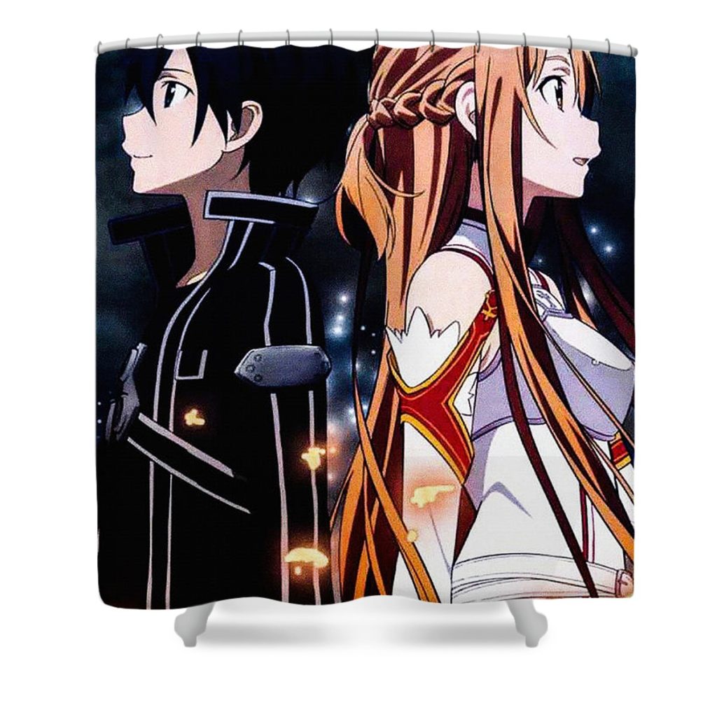 4 sword art online sean escobar - Anime Shower Curtain Shop