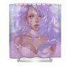 5 crescent moon brendan pickles - Anime Shower Curtain Shop