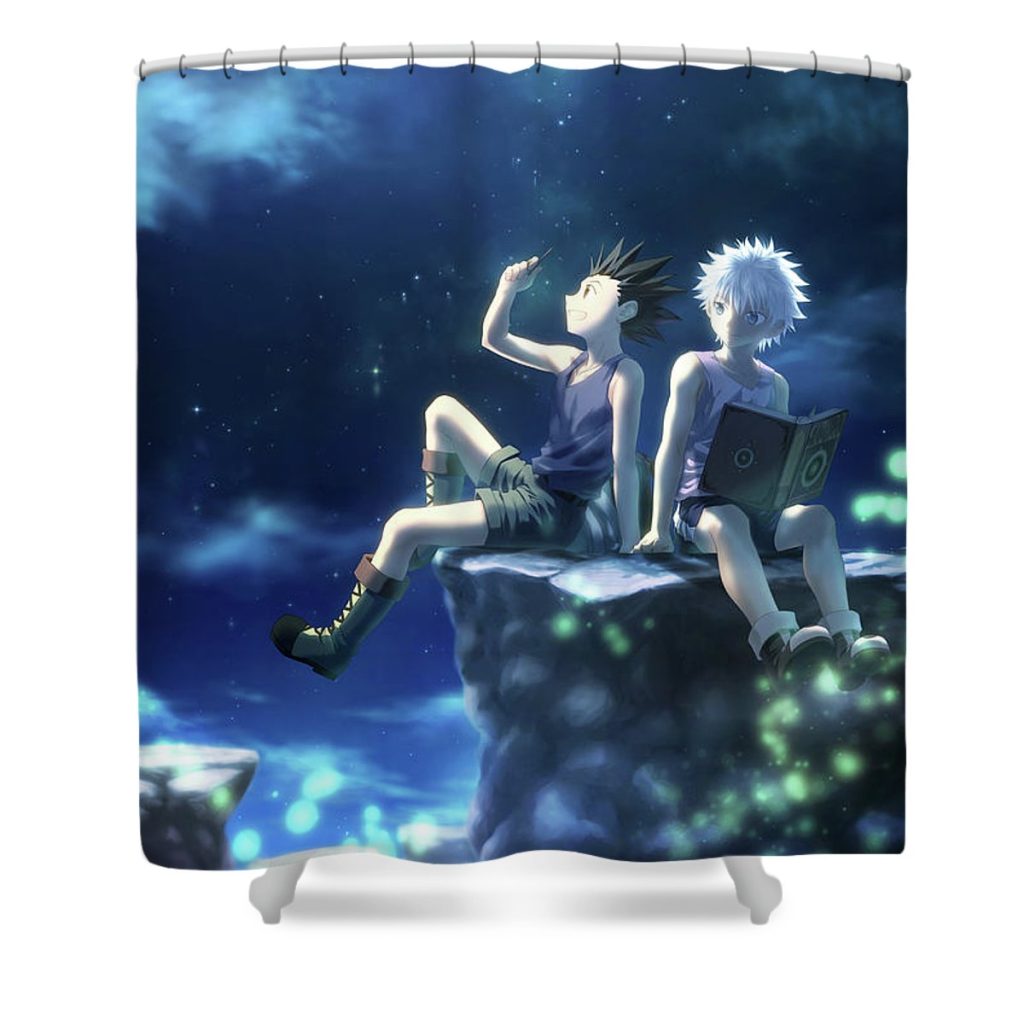 5 fighter hunter lon najara - Anime Shower Curtain Shop