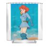 5 nausicaa of the valley of the wind ros see transparent - Anime Shower Curtain Shop