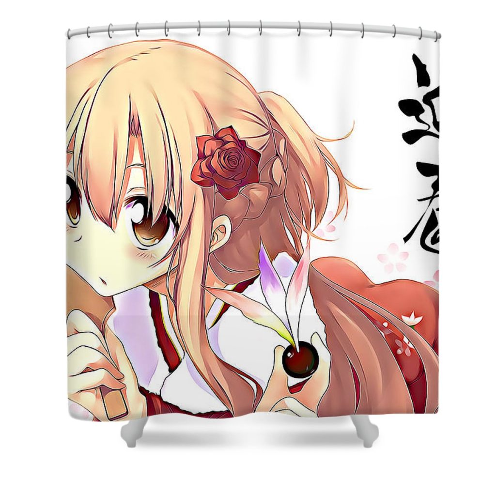 5 sword art online lora battle - Anime Shower Curtain Shop