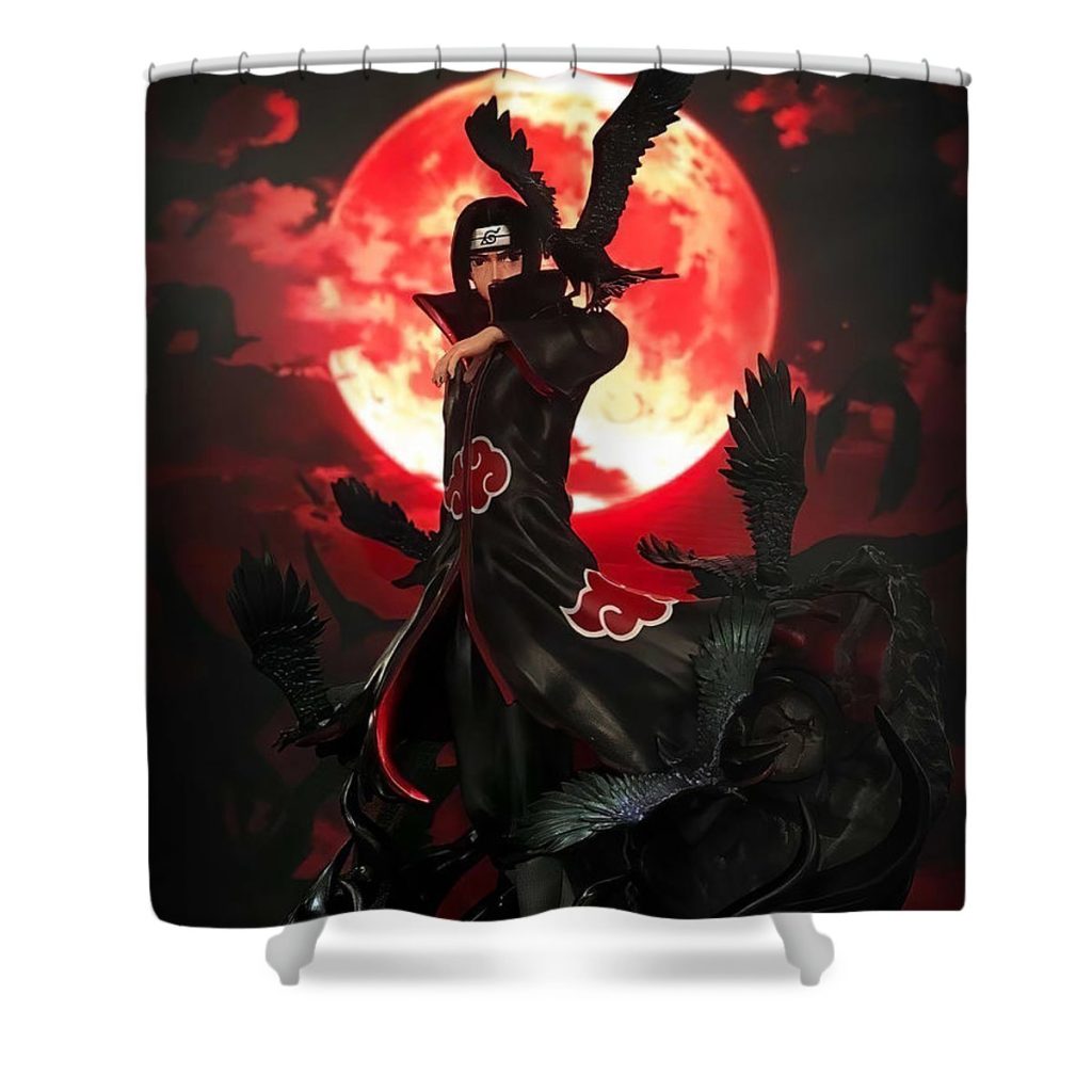 5 uchiha itachi akatsuki nguyen hai - Anime Shower Curtain Shop