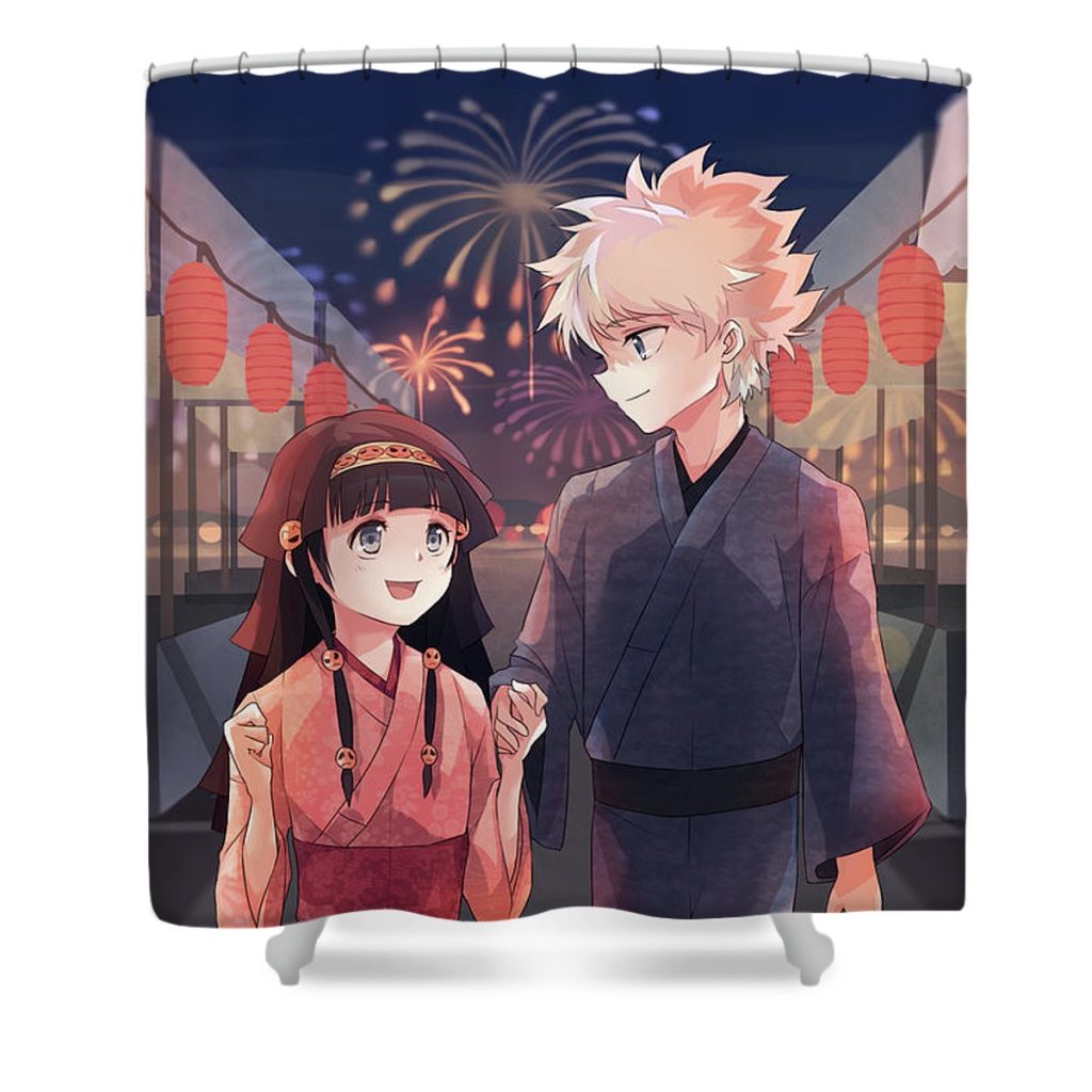 6 hxh anime lon najara - Anime Shower Curtain Shop