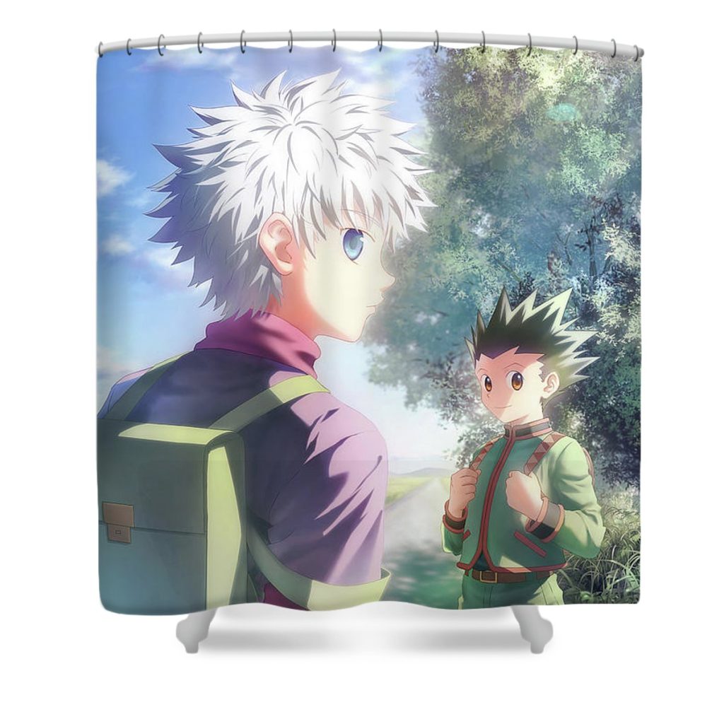 7 fighter hunter lon najara - Anime Shower Curtain Shop