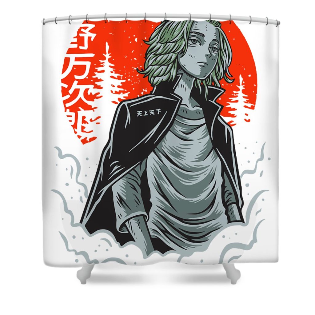 7 tokyo revenger gab fernando transparent - Anime Shower Curtain Shop