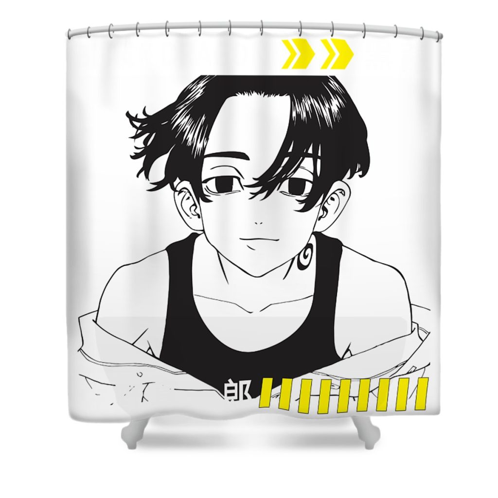 9 tokyo revenger gab fernando transparent - Anime Shower Curtain Shop