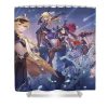 a new star approaches genshin impact dominic thomas - Anime Shower Curtain Shop