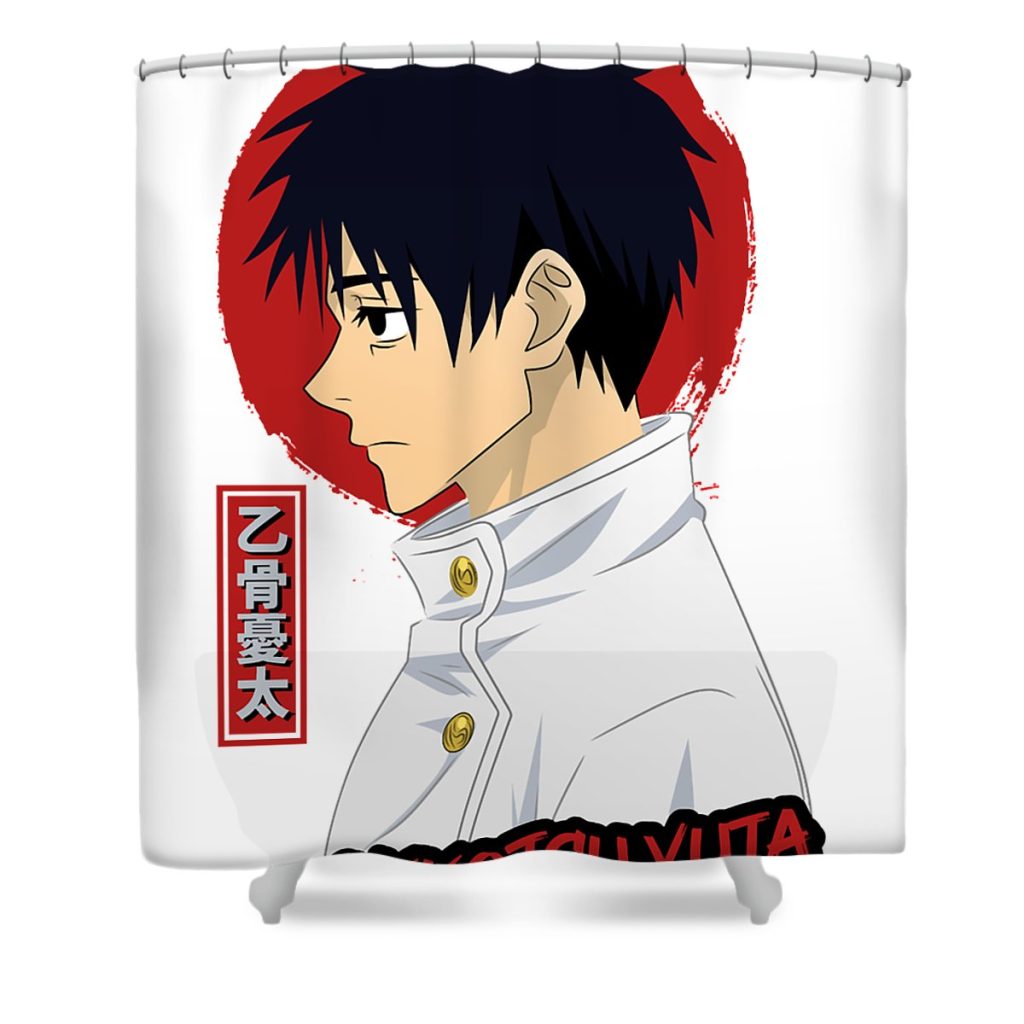 adaptive energy cursed old friend yuta okkotsu jjk cool gift for fan zery bart transparent - Anime Shower Curtain Shop