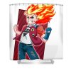 aiger akabane resonance dinh niem nguyen transparent - Anime Shower Curtain Shop