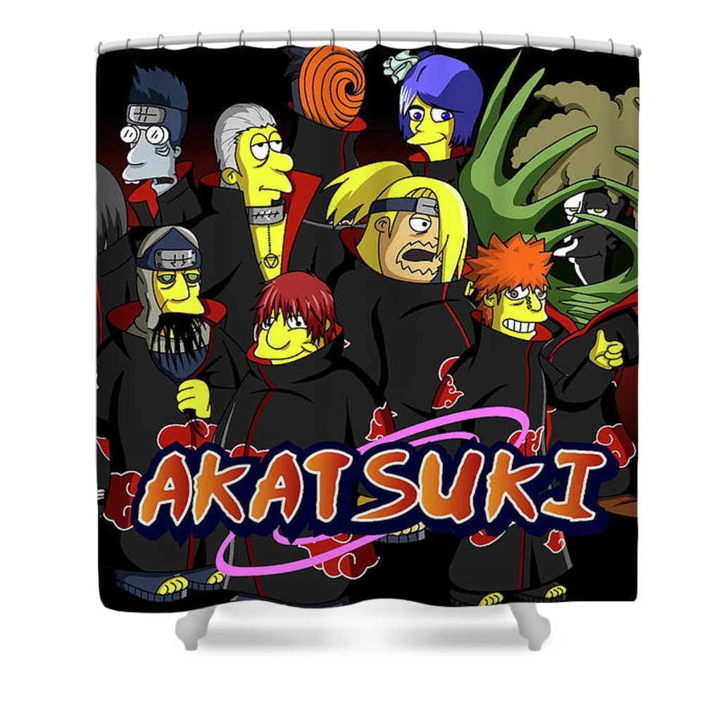 akatsuki meme hughie pryell - Anime Shower Curtain Shop