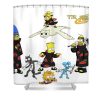 akatsuki simpsons hughie pryell - Anime Shower Curtain Shop