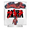 akira girl handsley nguyen transparent - Anime Shower Curtain Shop