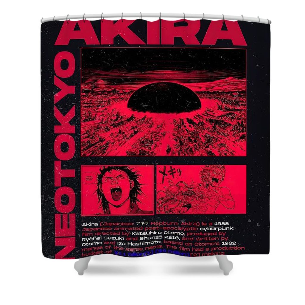 akira neotokyo sophia parker - Anime Shower Curtain Shop