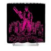 akira retro vintage roberts cooper - Anime Shower Curtain Shop