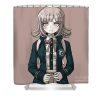 angry chiaki nanami gamer girl danganronpa mia oscar - Anime Shower Curtain Shop