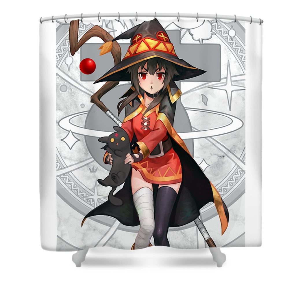 animal sato cartoon kazuma gift for halloween mizorey tee transparent - Anime Shower Curtain Shop