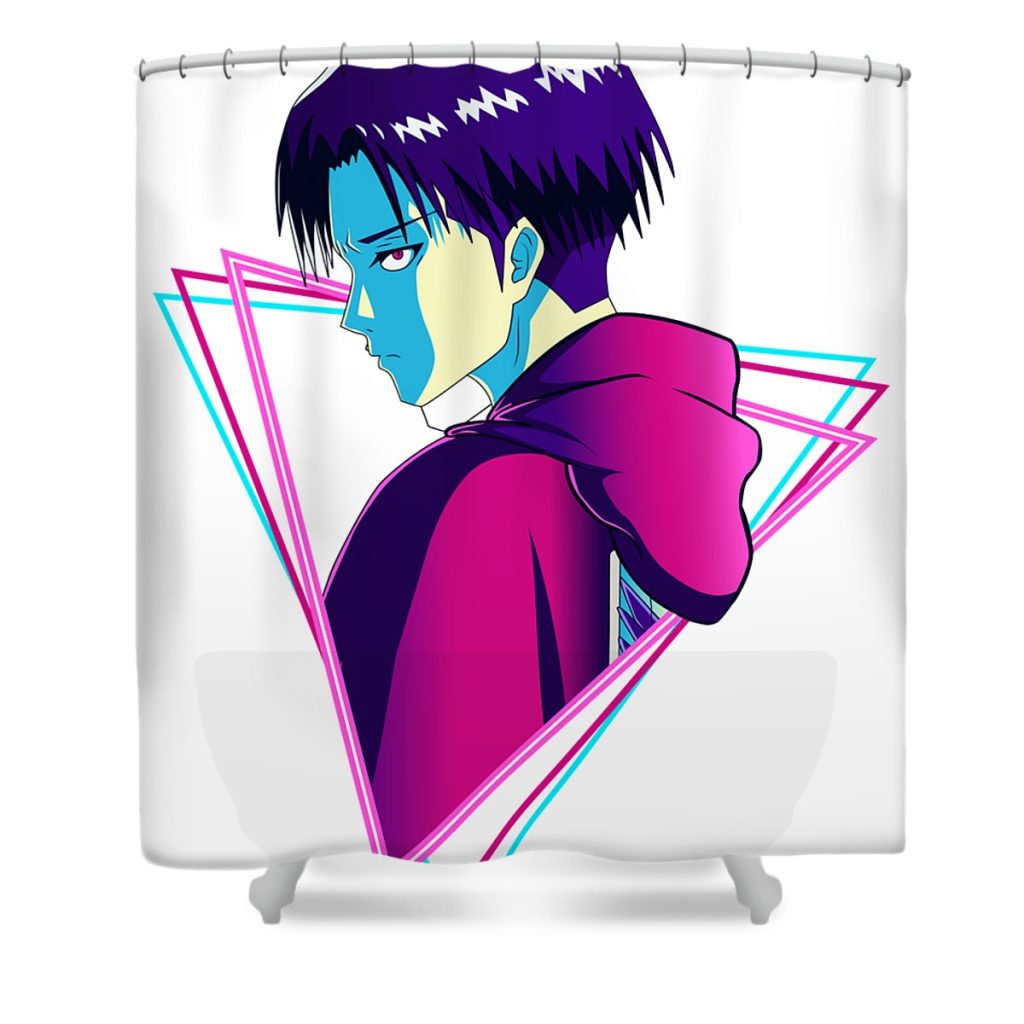 animals attack on titan japanese anime eren shingeki no kyojin lotus leafal transparent - Anime Shower Curtain Shop