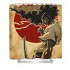 anime afro samurai travel phillips zoe - Anime Shower Curtain Shop