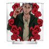 army attack on titan mikasa pullover hoodie titan lotus leafal transparent - Anime Shower Curtain Shop