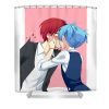 assassination classroom karma x nagisa lightweight swea ethan wilson transparent - Anime Shower Curtain Shop