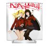 astute manga student council yumeko and mary gift for fans ezone prints transparent - Anime Shower Curtain Shop