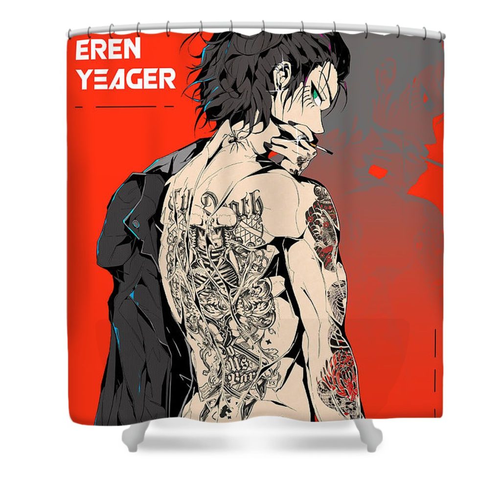 attack on titan amateras art - Anime Shower Curtain Shop