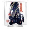 ayaka kamisato genshin impact perfect gift adele jordan transparent - Anime Shower Curtain Shop