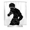 baki black grant isabel - Anime Shower Curtain Shop