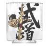 baki cool lucki lacki transparent - Anime Shower Curtain Shop