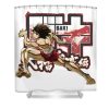 baki hanma times anime derby oji transparent - Anime Shower Curtain Shop