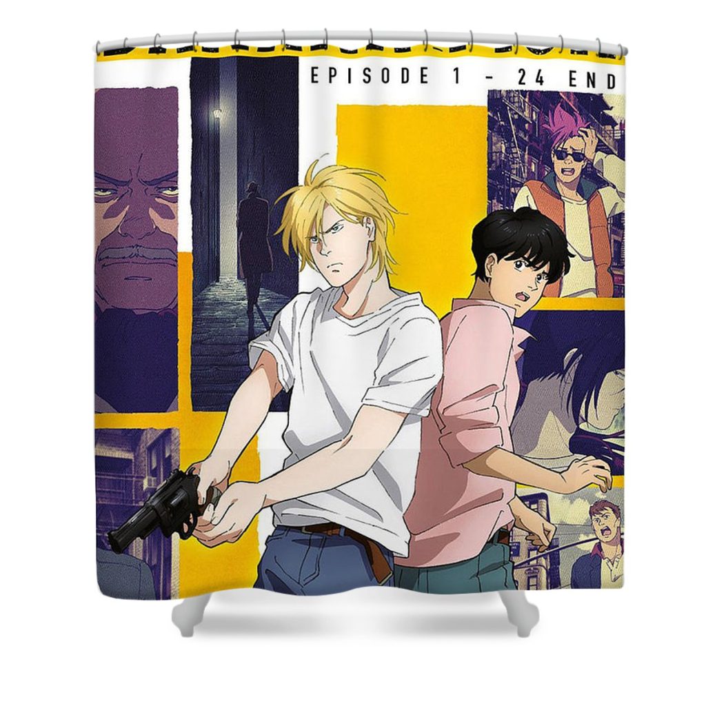 banana fish anime sailau store - Anime Shower Curtain Shop