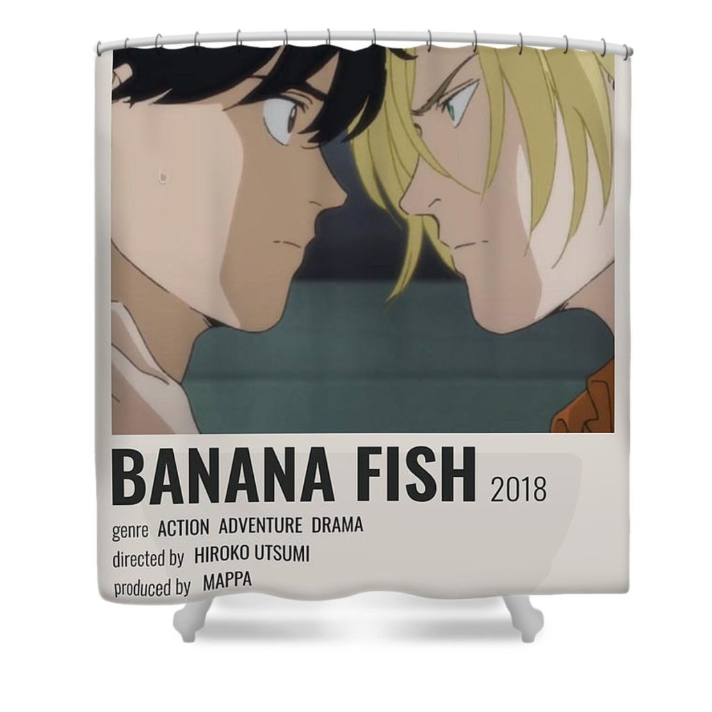 banana fish minimalist sailau store - Anime Shower Curtain Shop