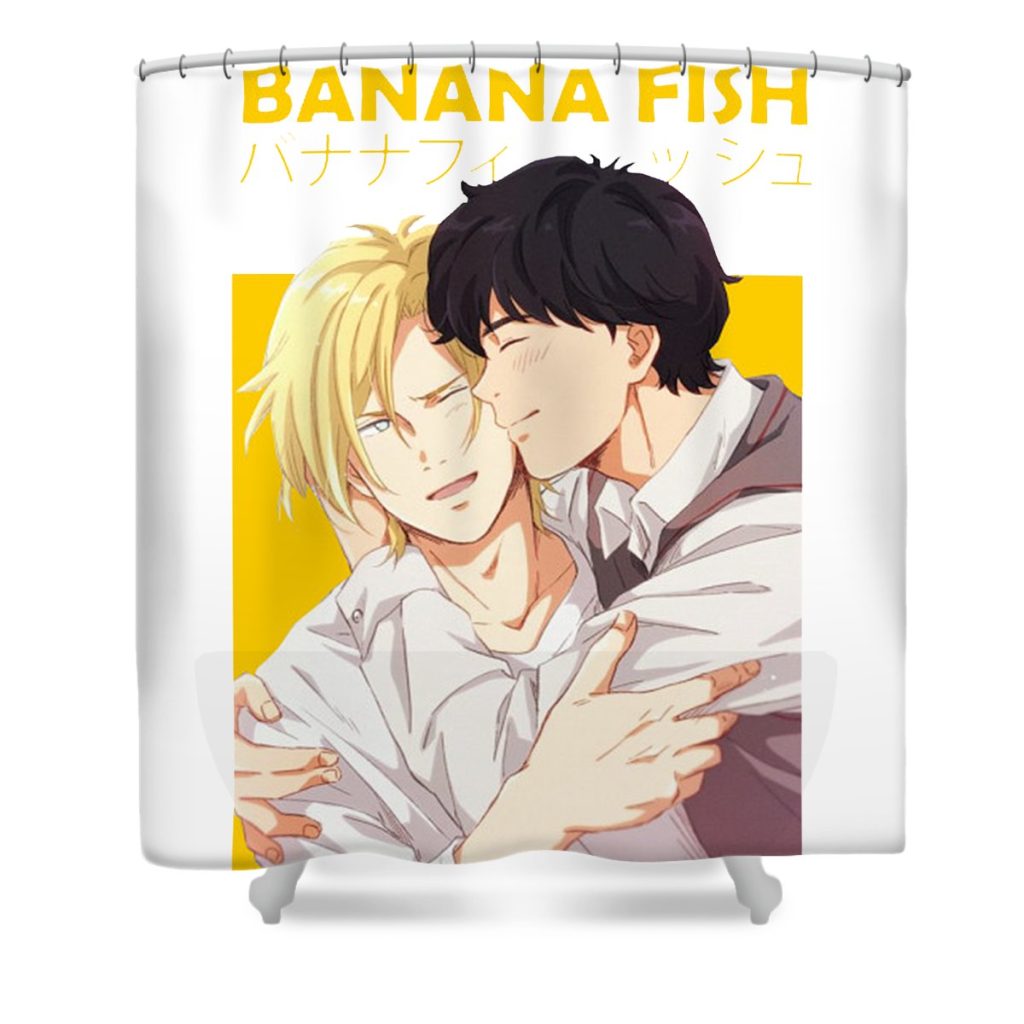 banana fish suci lidya mulyani transparent - Anime Shower Curtain Shop