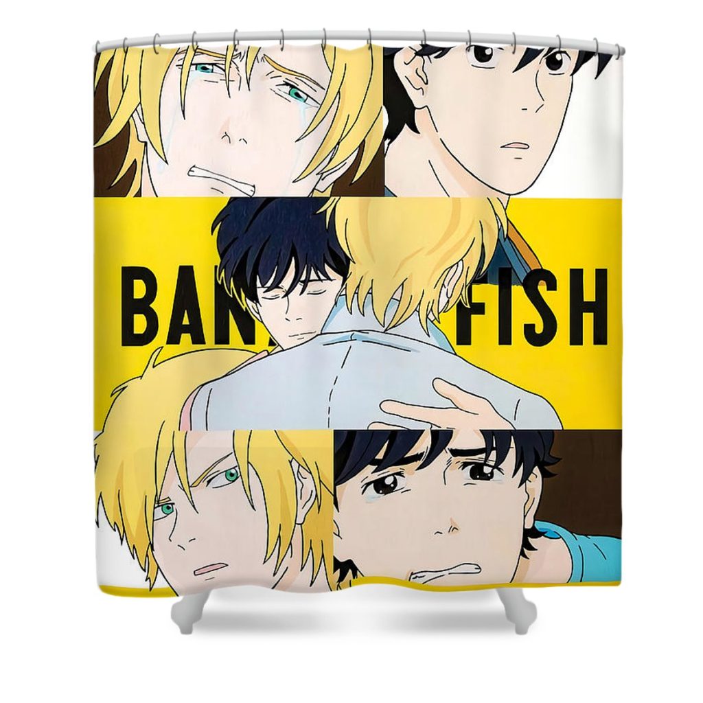 bananafish poster rebecca hayes - Anime Shower Curtain Shop