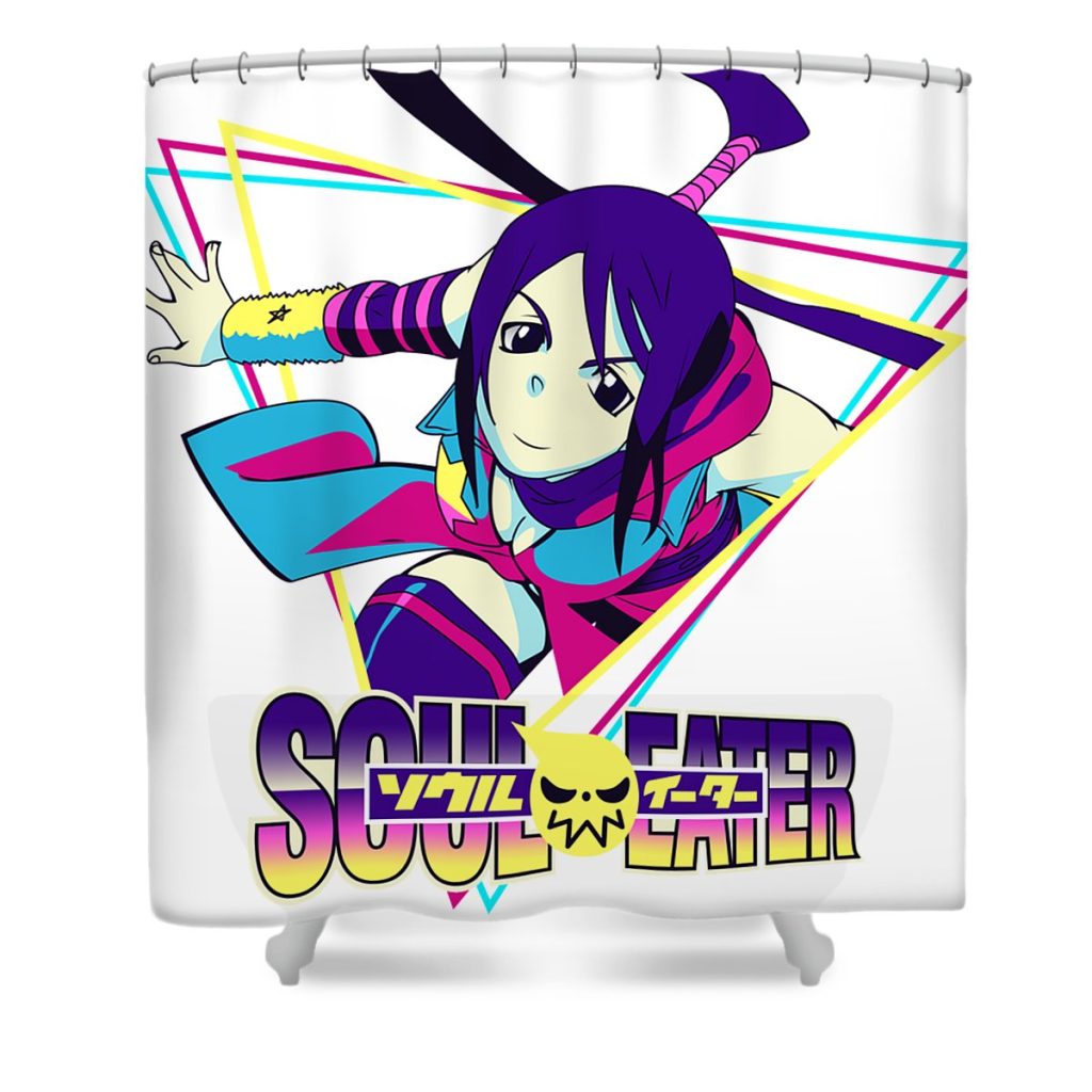 believe hope soul eater tsubaki retro vintage inny shop transparent - Anime Shower Curtain Shop