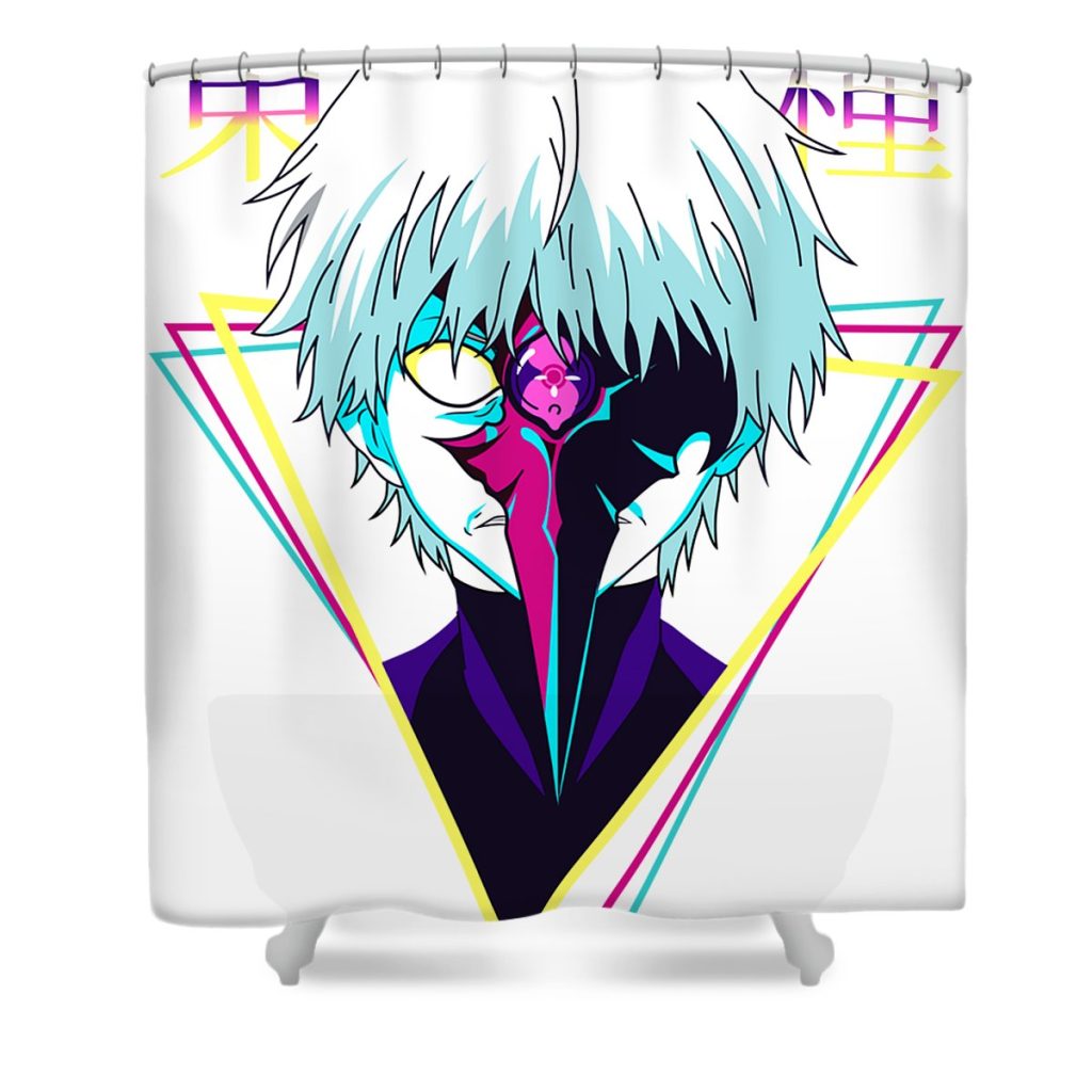 believe hope tokyo ghoul centipede retro design vintage inny shop transparent - Anime Shower Curtain Shop