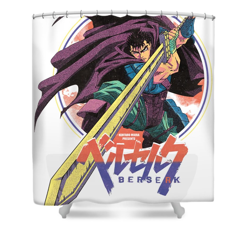 berserk blue handsley nguyen transparent - Anime Shower Curtain Shop