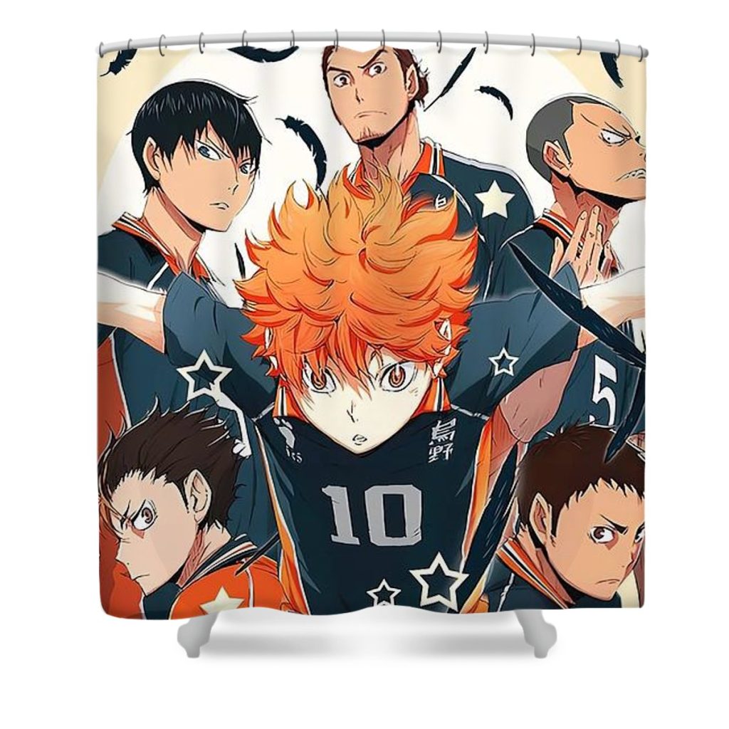 best haikyuu lee jasmine - Anime Shower Curtain Shop