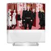 best squad dnt prints transparent - Anime Shower Curtain Shop