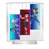 beyblade burst turbo trio norrie abbey transparent - Anime Shower Curtain Shop