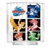 beyblade generaton 1 bladebreakers mono dark norrie abbey transparent - Anime Shower Curtain Shop