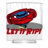 beyblade let it rip beyblade let it rip transparent - Anime Shower Curtain Shop