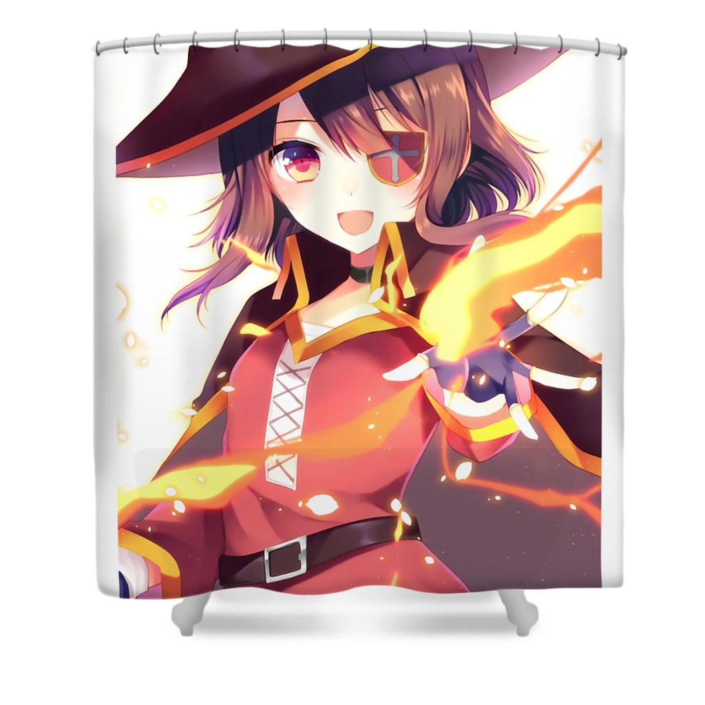 birthday gifts sato cartoon kazuma idol gifts fot you mizorey tee transparent - Anime Shower Curtain Shop