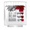 bleach ichigo eyes rouxj remi transparent - Anime Shower Curtain Shop