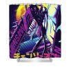 chainsaw man jordan launch - Anime Shower Curtain Shop