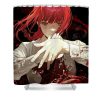 chainsaw man red trending caitlin adele - Anime Shower Curtain Shop