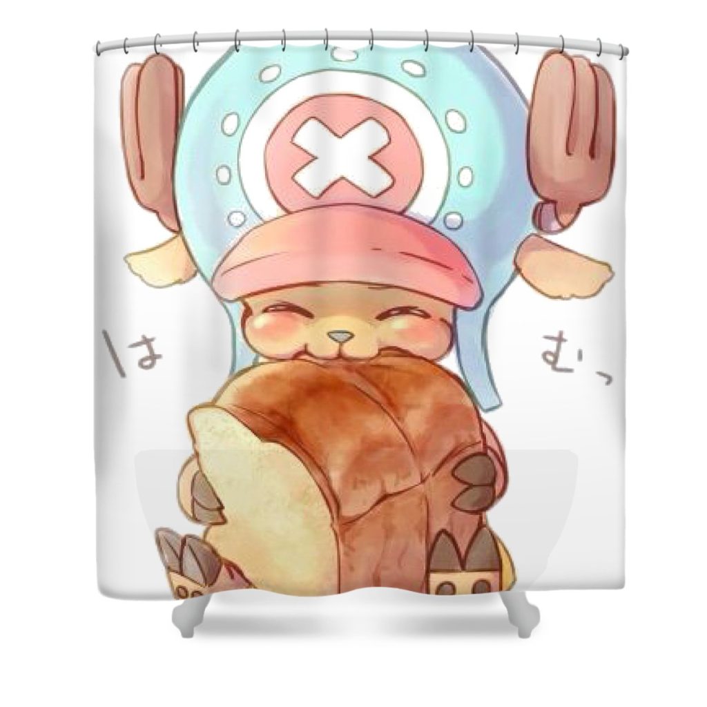 chopper one piece anime aditya sena transparent - Anime Shower Curtain Shop